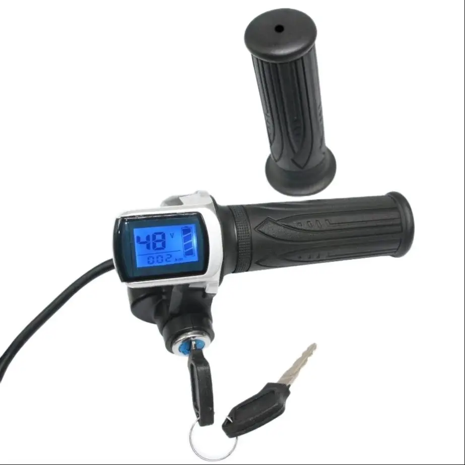 Elektrický bicykel Displej klapky plynu 24v/36v/48V značky Brushless Electric Bike LED displej Universal 1,5 m linky