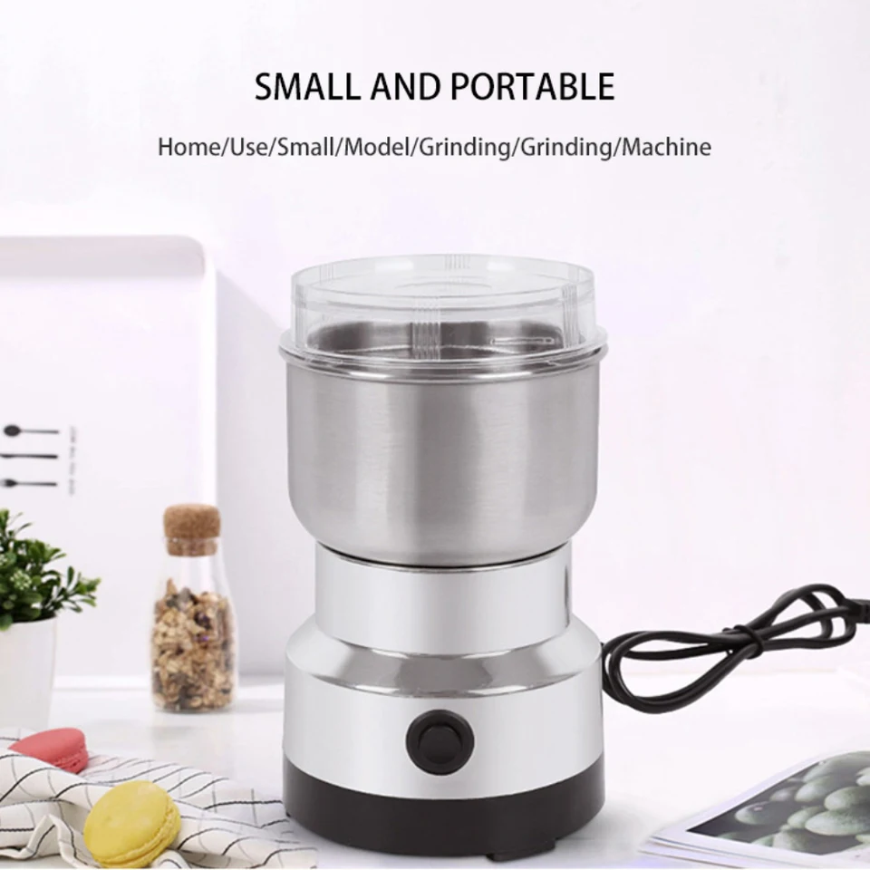 Elektrický brúsny stroj Multifunkčný mlynský stroj na mlynčeky Grain Grain Grain Commercial Domáca kávová mriežka