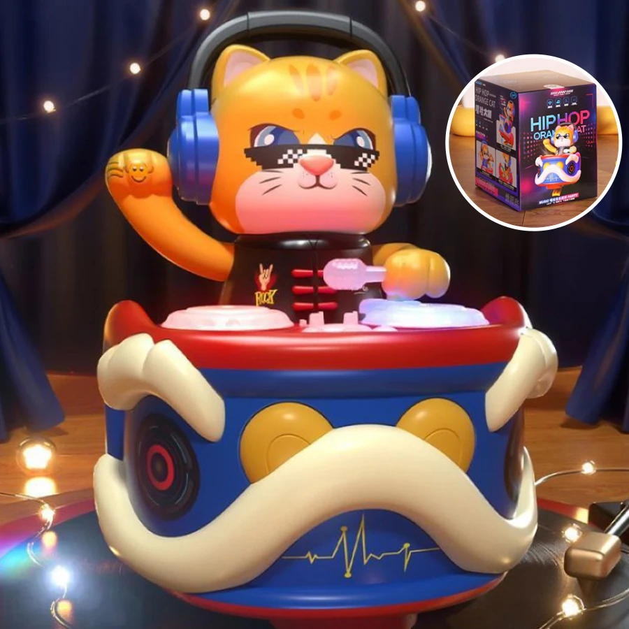 Elektrický disk, vďaka čomu DJ Cat Cool zvuk a ľahký výkyv Univerzálna jazda vhodná pre detské darčeky Halloween a Vianoce