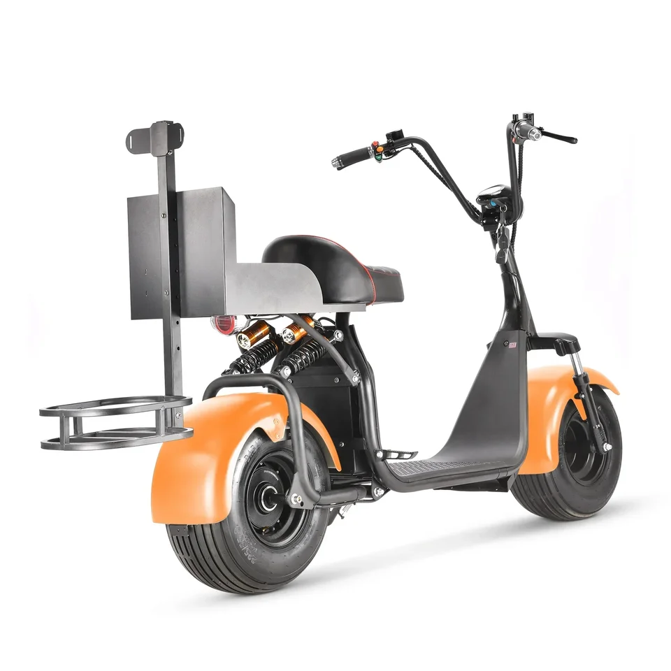Elektrický golfový skúter s tukovou pneumatikou, e-bicykla, golfový stojan, skútre, skútre, sklad, 2000W