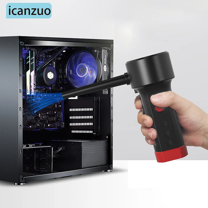 Elektrický komprimovaný vzduchový dúchadlo Druster Airless pre počítačové čistenie počítača Číra na čistič klávesovej klávesnice Air Duster Duster