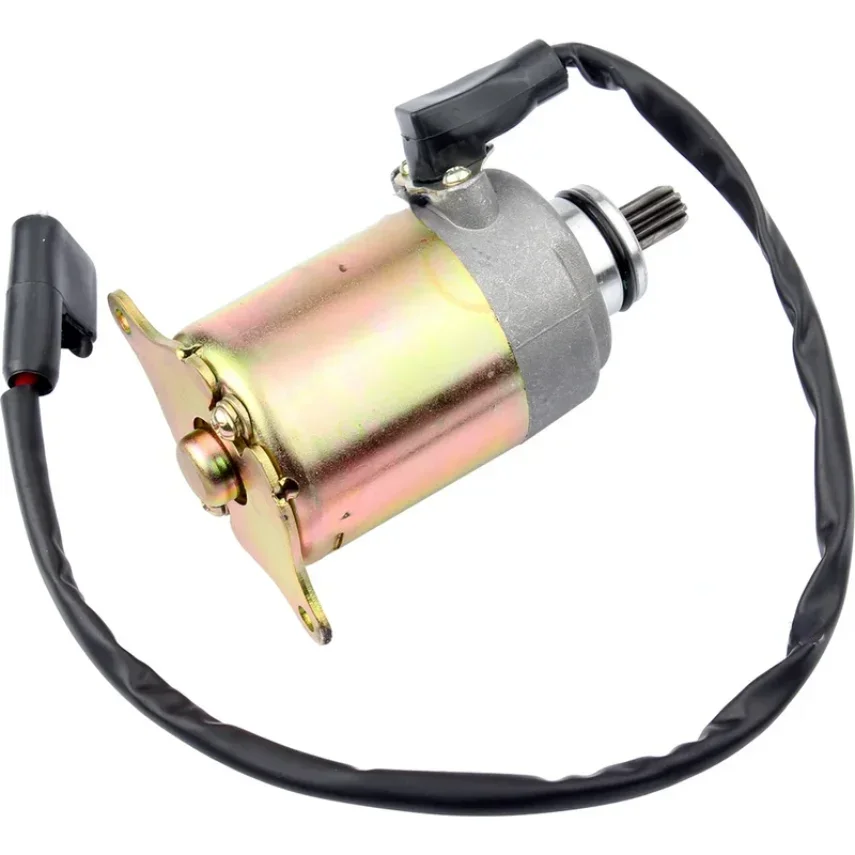Elektrický motor štartéra motora pre 150 ccm a 125 ccm čínsky 4-strokový motor GY6