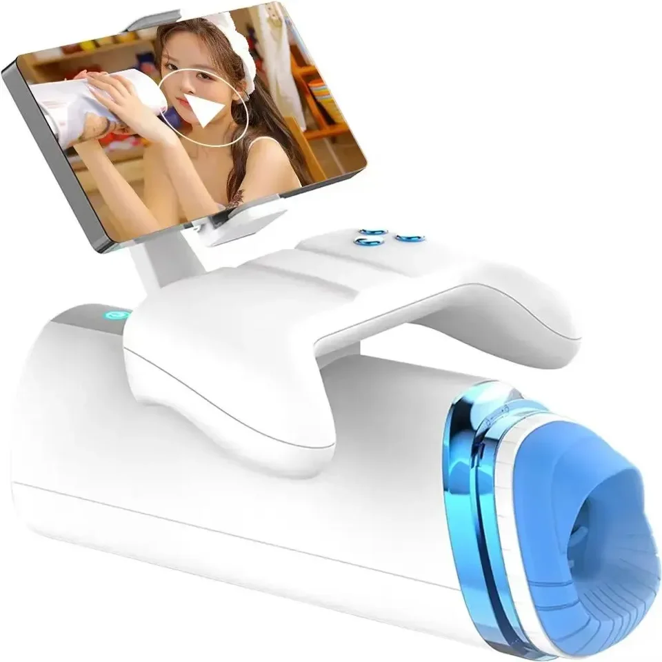 Elektrický muž masturbátora Jeden kľúč Burst 7 Speeds 10 Frequnecy Modes Dual Motors Sex stroj automatické zahrievanie Mužské útržky dospelé hračky