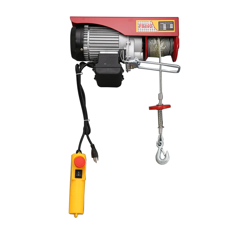 Elektrický navijak 220V Mini drôtené lano zdvih