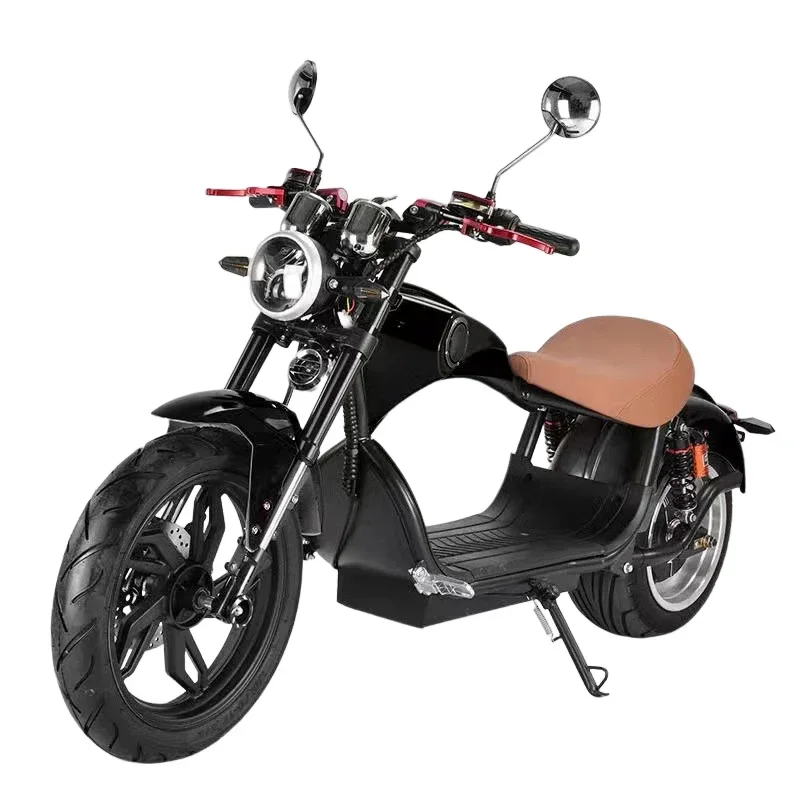 Elektrický skúter 2000 W Big Pneumatiky 60 V bicykel batériu Auto dvojkolesové pre dospelých Scooter Litium Battery Electric Motorcycle