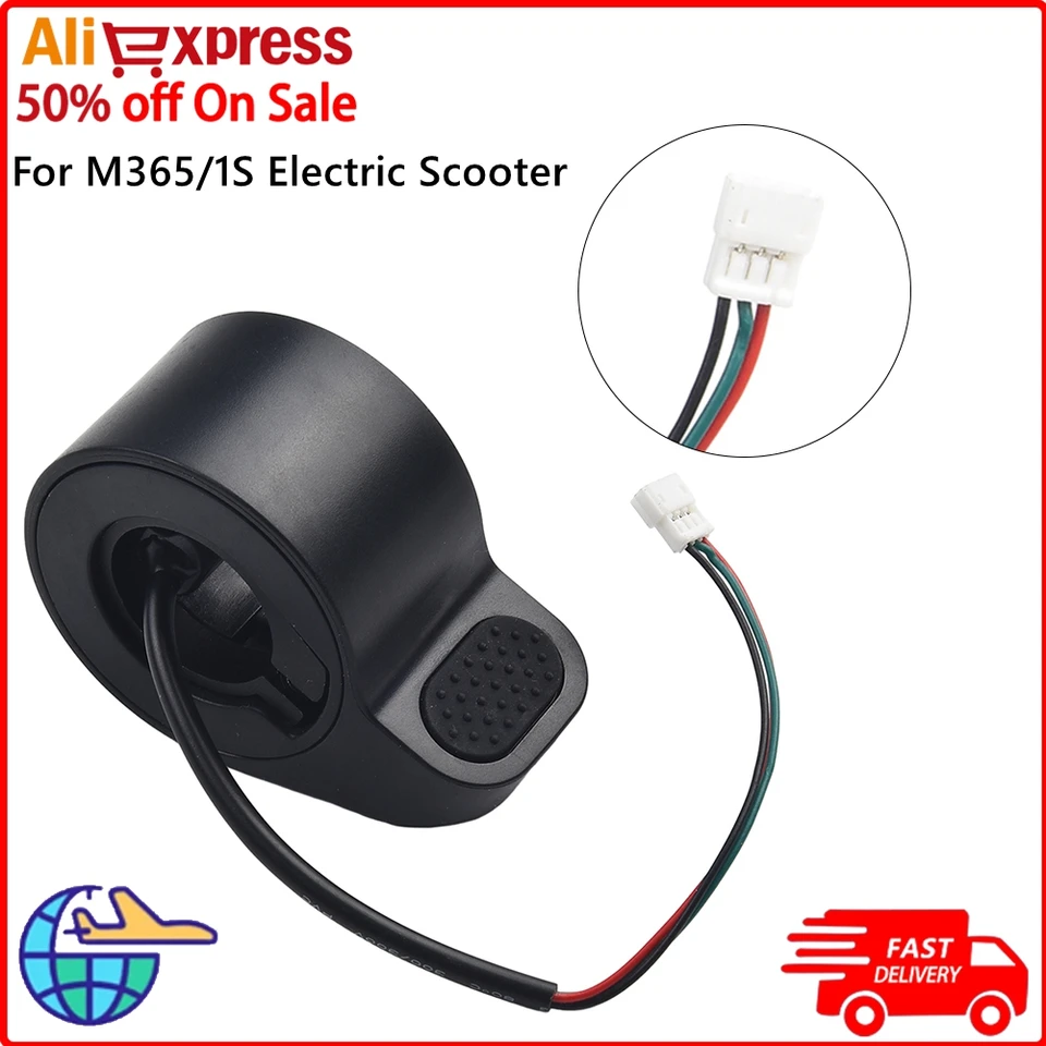 Elektrický skútrový plynový plynový plyn pre Xiaomi-1S Pro Universal Speed ​​Control Accelerators