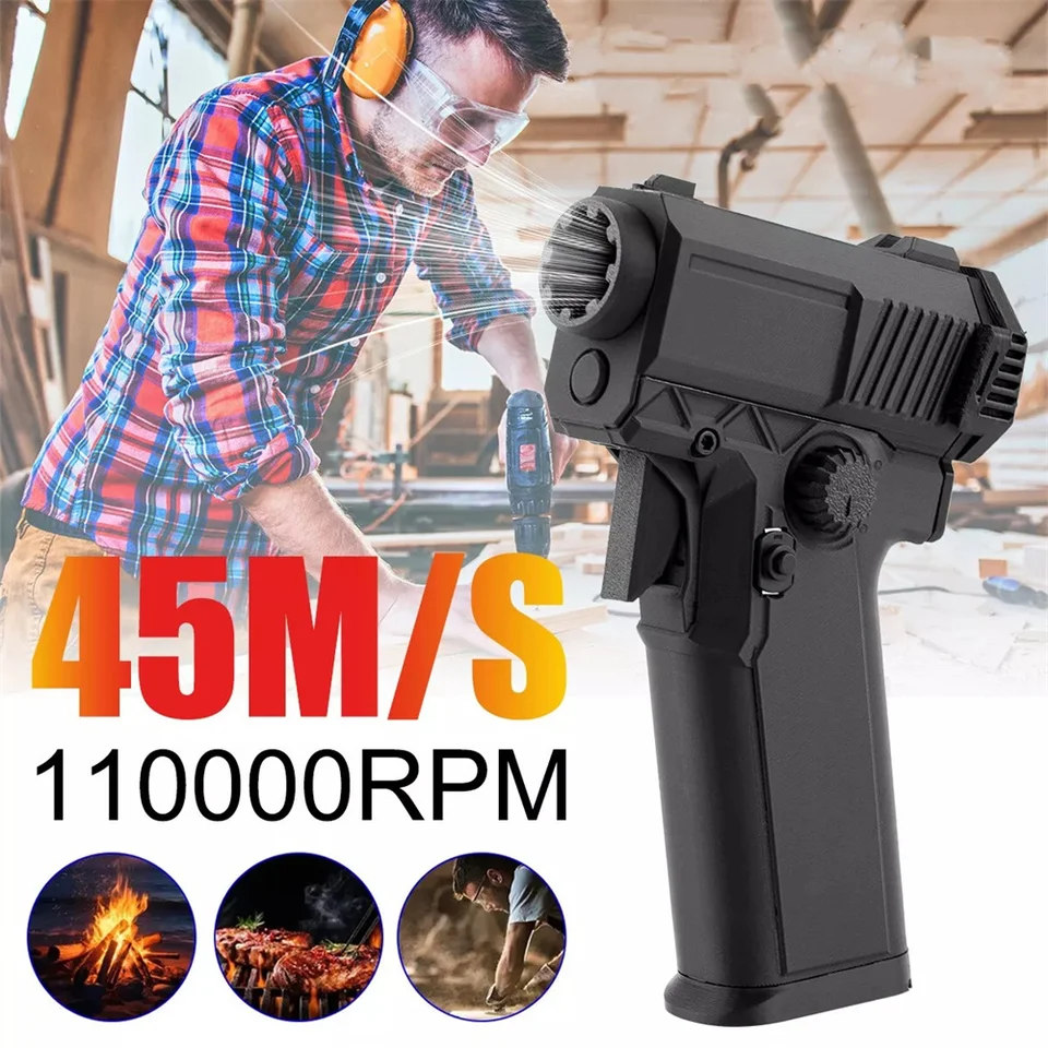 Elektrický vzduchový dúchadlo 110000 rpm Turbo prúdový ventilátor Vysoko výkonný prúdový ventilátor bez kefy Motor