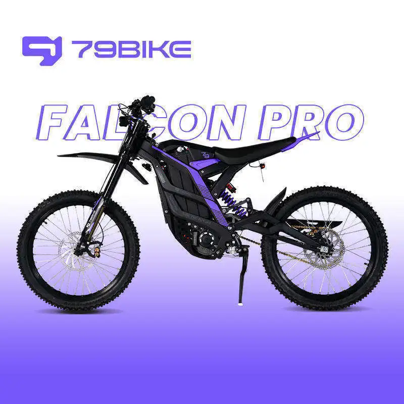 Elektrický závodný motocykel pre dospelých, enduro motocykel, dlhý dole