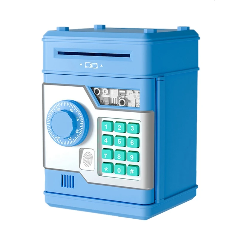 Elektronická prasiatka banka Bank Password Money Box SAFE SMART PRINCINTPRINT AUTOMATICKÉ BANKOVANIE DETI DARKOVÝCH MOPE