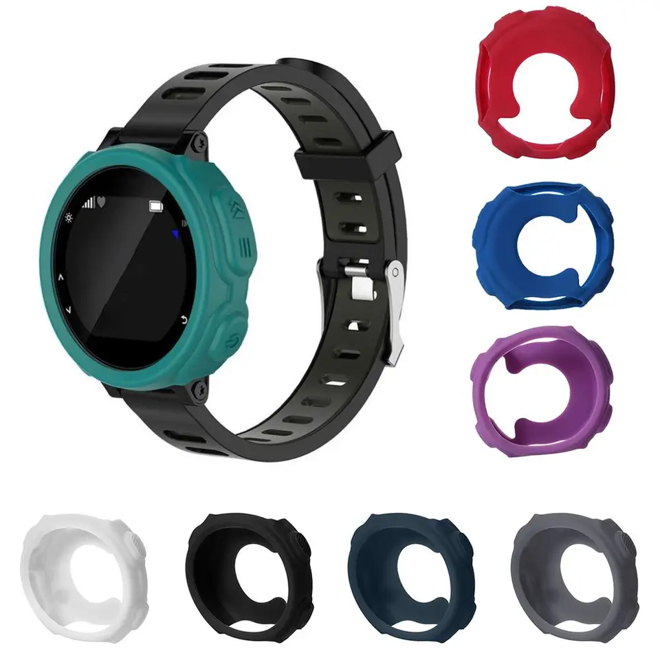 Elektronika náramok šperkov Silikónový kryt náhradný náramok chránič náramkov pre chránič pre Garmin Forerunner 235 735xt