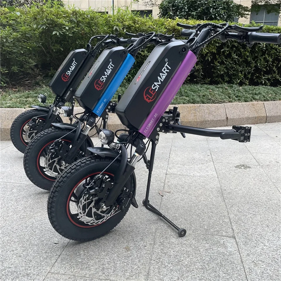 Elesmart 2024 500 W elektrický invalidný handcycle A5 s batériou 12,8AH 16AH batérie