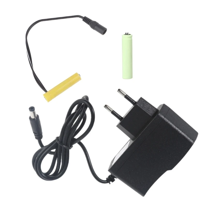 Eliminátory batérie J6PA Vymeňte 2 AAA batérie napájacieho adaptéra pre LED víla