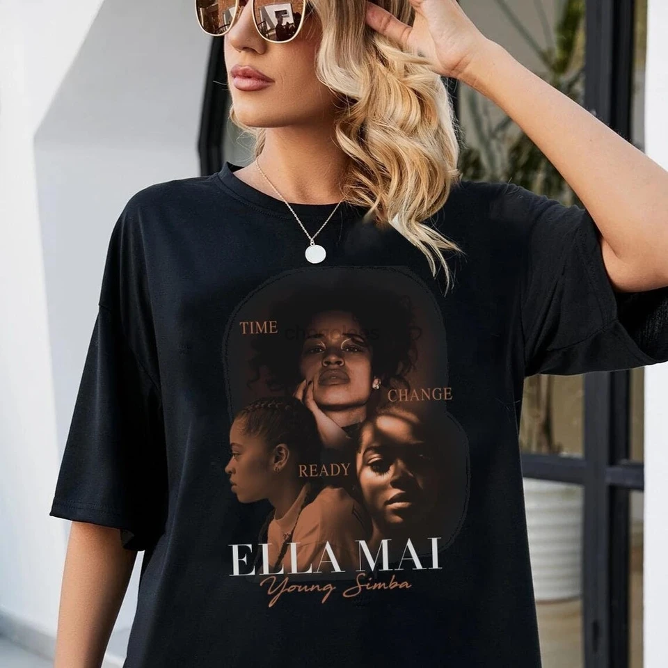 Ella Mai unisex tričko Ella Mai tričko Ella Mai Tshirt Ella Mai Hrnček Ella Mai Cup Boo'd Up Rnb Songwriter How Ona Don't Musicmai Co
