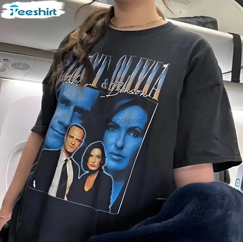 Elliot Stabler Olivia Benson Shirt Law and Order SVU pocta tričko VM7529