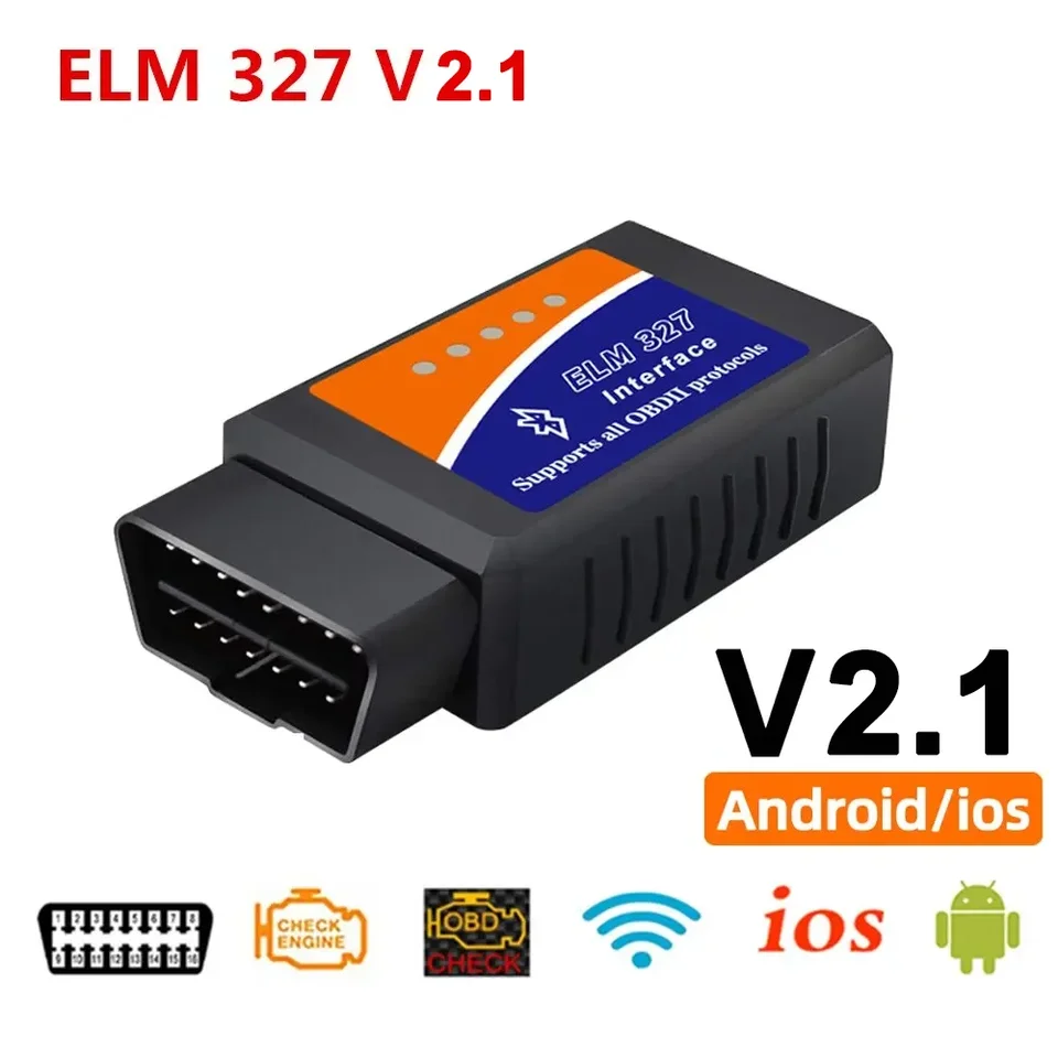 ELM327 V2.1 OBD2 Skener TR6260S1 BT /WIFI ELM 327 OBD Diagnostický nástroj pre Android /iOS PK VGATE ICAR2 Čítač kódu