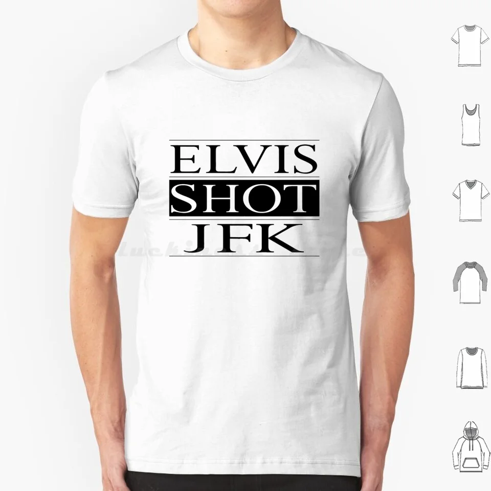 Elvis Shot JFK-La Haine Film T tričko bavlní muži ženy DIY Print La Haine French Vincent Cassel 90. roky Čierne a biele kino