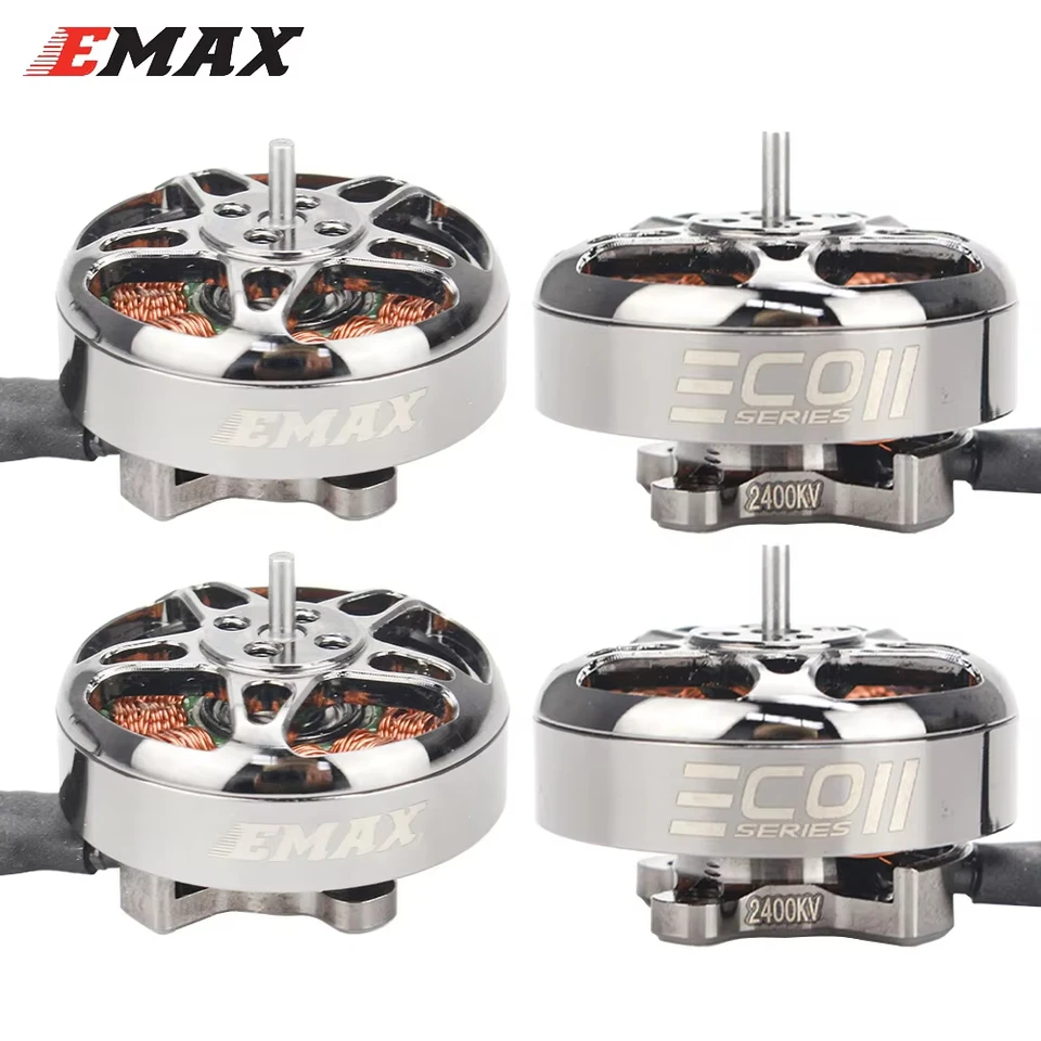 EMAX ECOII ECO II 2004 1600KV 2000KV 2400KV 3000KV 3-6S RC Lipo 3mm SHAFT CW Brushless Motor pre RC DRON FPV Racing