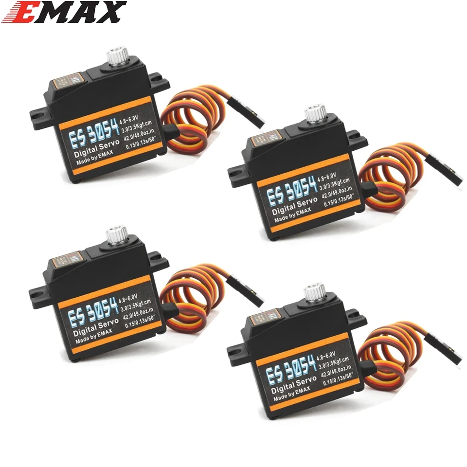 Emax ES08MDII ES08MD II Metal Gear Digital Servo Up SG90 ES08A ES08MA MG90S TREX 450