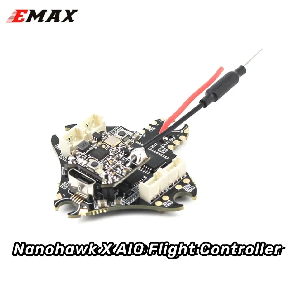 Emax Nanohawk X náhradné diely - letový ovládač AIO W/25/100/200 MW VTX pre FPV Racing Drone RC Lietadlo Quadcopter