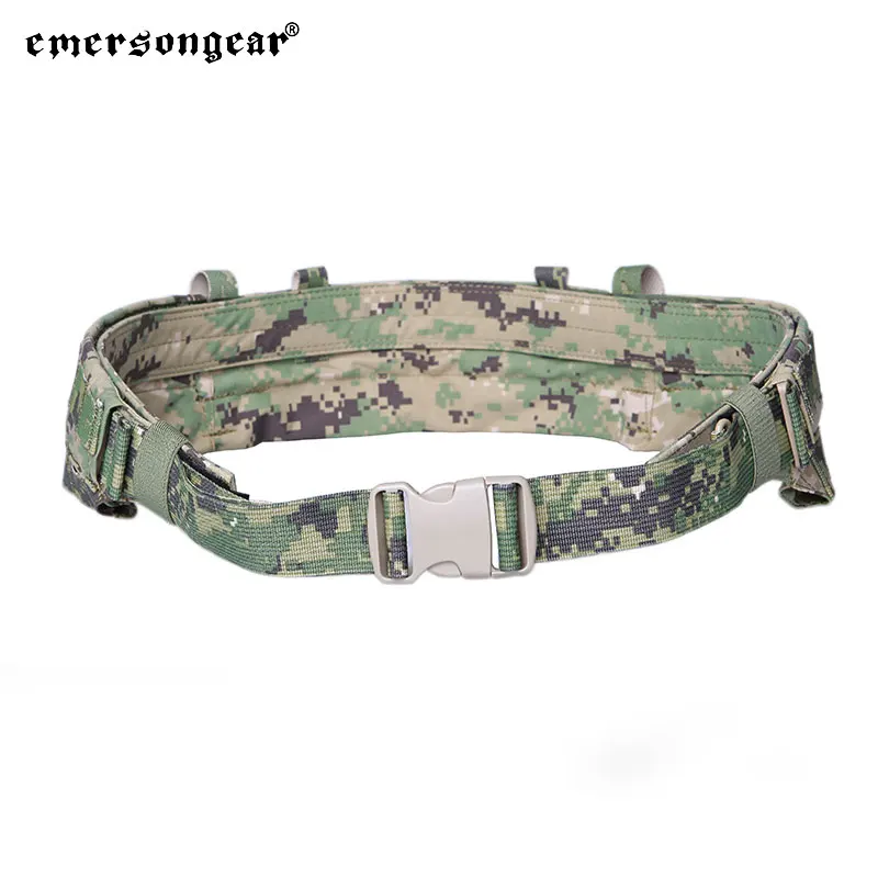 Emersonear Tactical pre CP štýl Modular Rigger's Belts Nízko profilový pásový popruh MRB pasu molle kemping vonkajší nylon AOR2