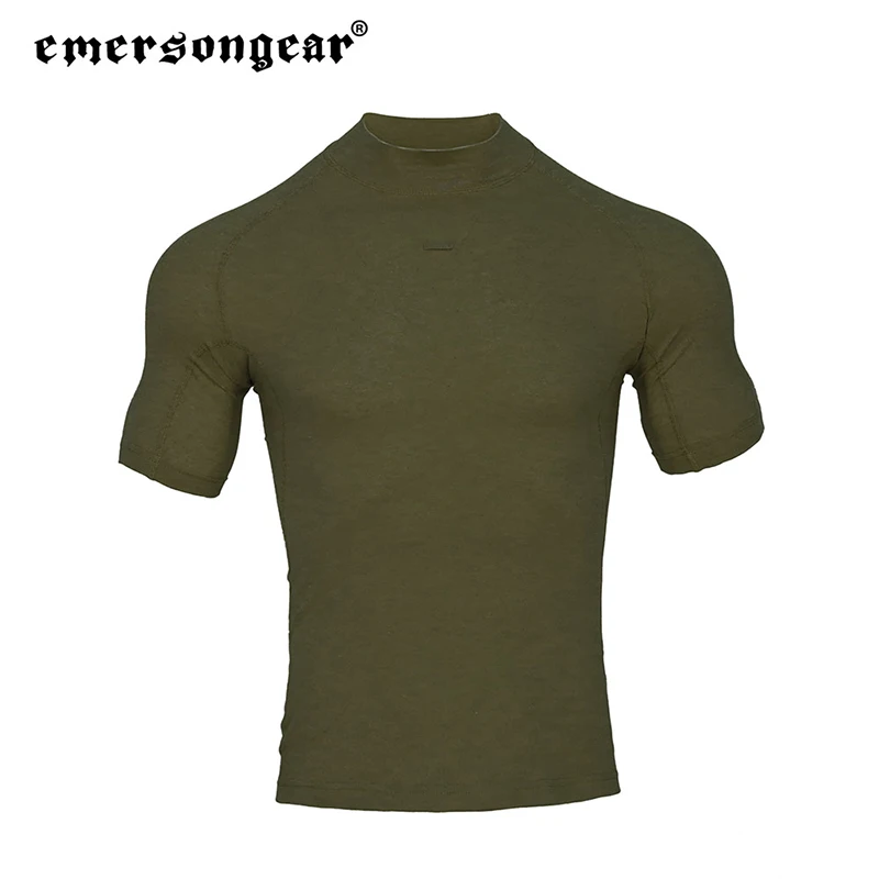 Emersongear Blue Label Tactical Marsh Frog Training Training s krátkym rukávom Vonkajšie denné športové bojové fitness tričko RG Polyester