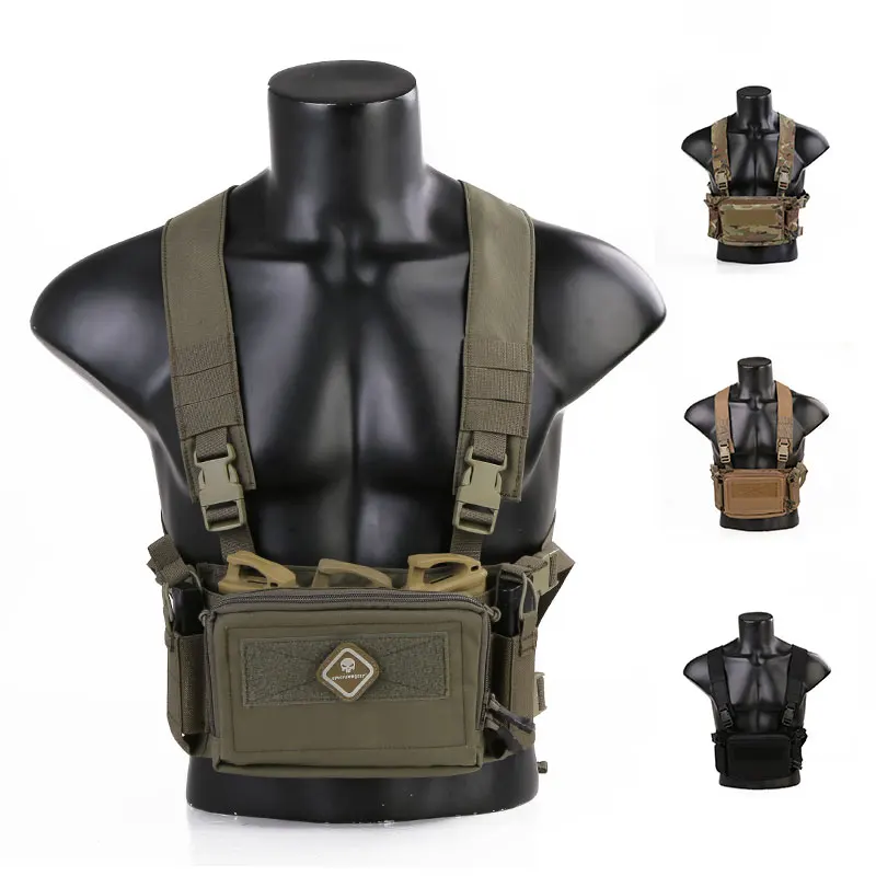 Emersongear Tactical pre D3CR hrudník Modulárna nastaviteľná poľovná vesta Molle Airsoft Gear Combat EM9557