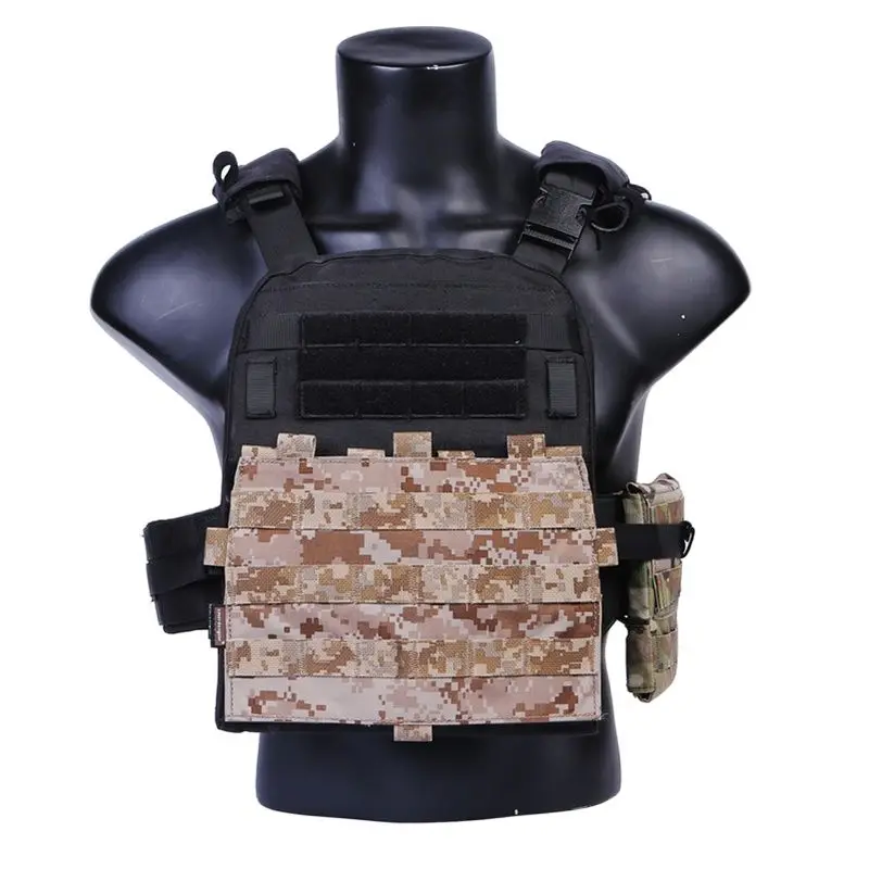 Emersongear taktický odnímateľný predný panel Molle Modular Plate Bag pre AVS JPC2.0 Hunting Vest Body Armor Airsoft Nylon Outdoor