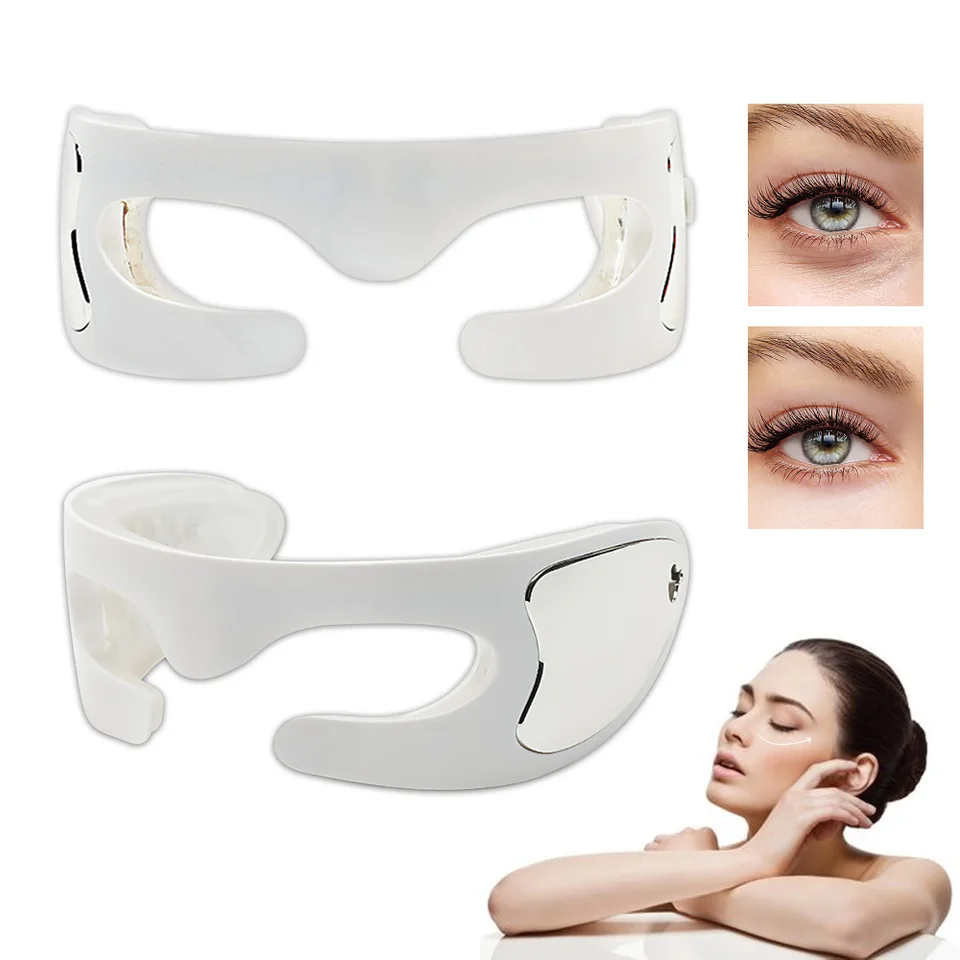 EMS Eye Relax Massager Anti Wrinkle Hot Eye Masáž proti starnúcim okom vrások tmavé kruhy Odstraňovanie kože sprísnenie kozmetických zariadení