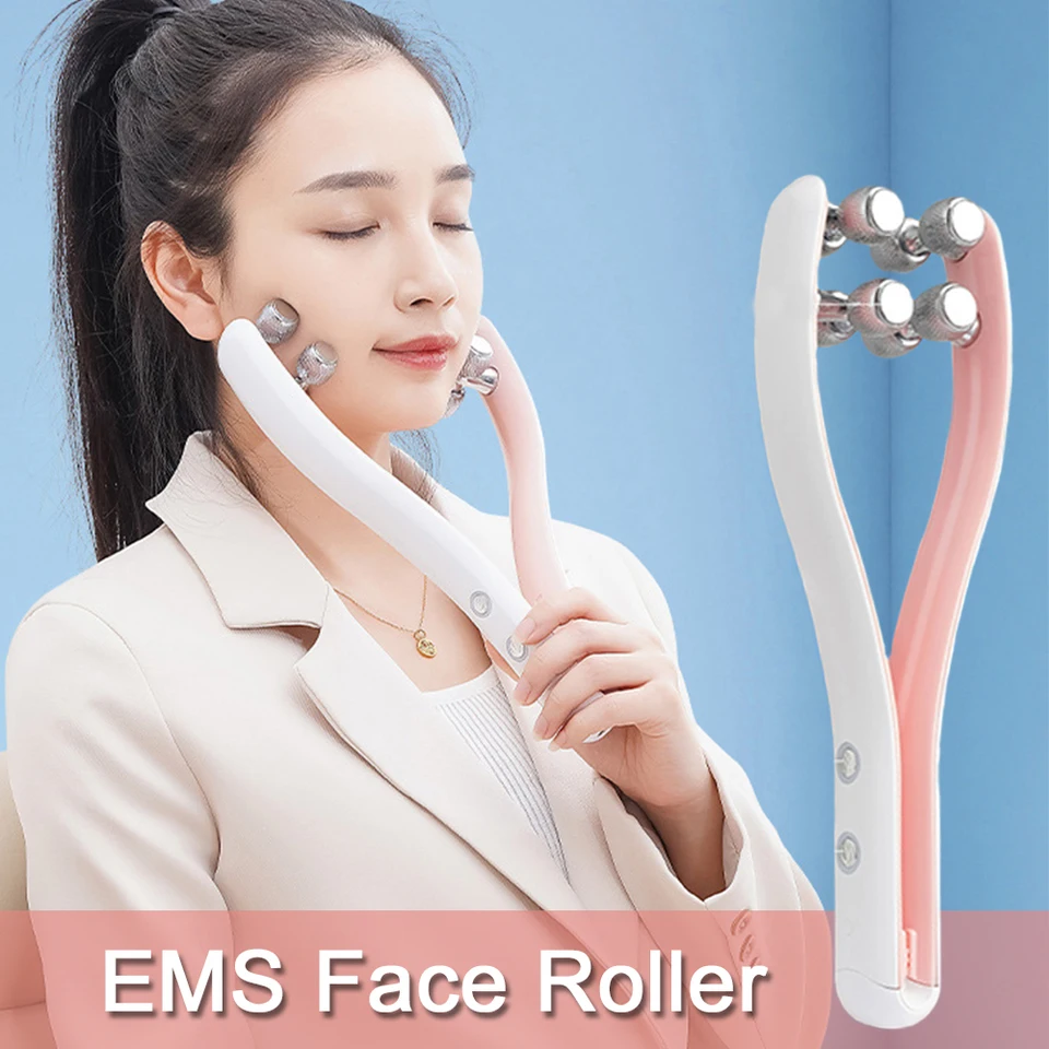 EMS Face Lift Valler Double Brady Remover V tvár Slimejšia čeľusť Čeľusť zdvíhanie tváre na utiahnutie kože utiahnutia proti starnutia vrások odstránenie