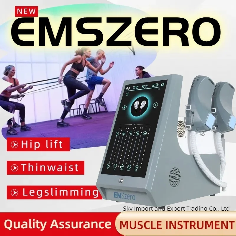 Emszero neo hmotnosť straty stroja 6500W RF Hi-EMT Body Sculpt Strýchanie tuku so 4 rukoväte Budujte svalové neo