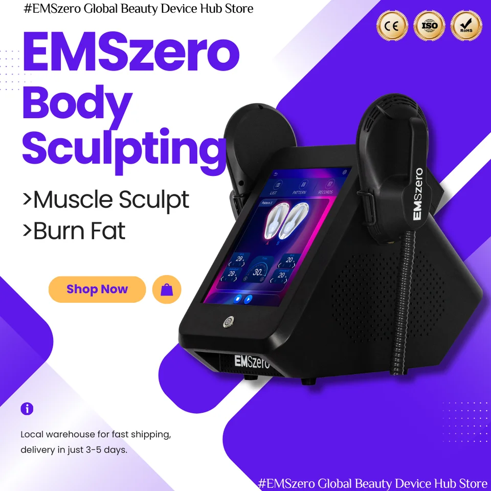 EMSZERO RF EMS Body sochárka Elektromagnetické sochárstvo Zlákanie tukovej stimulácie svaly svaly panvového tela emszero