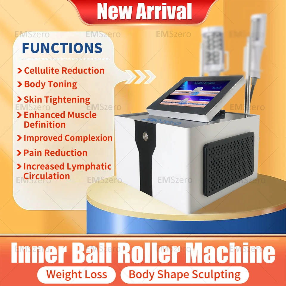 EMSZERO+Roller RF EMS Stimulátor tela svaly svalového stroja SLEPTING EMSZERO SALON SAMET