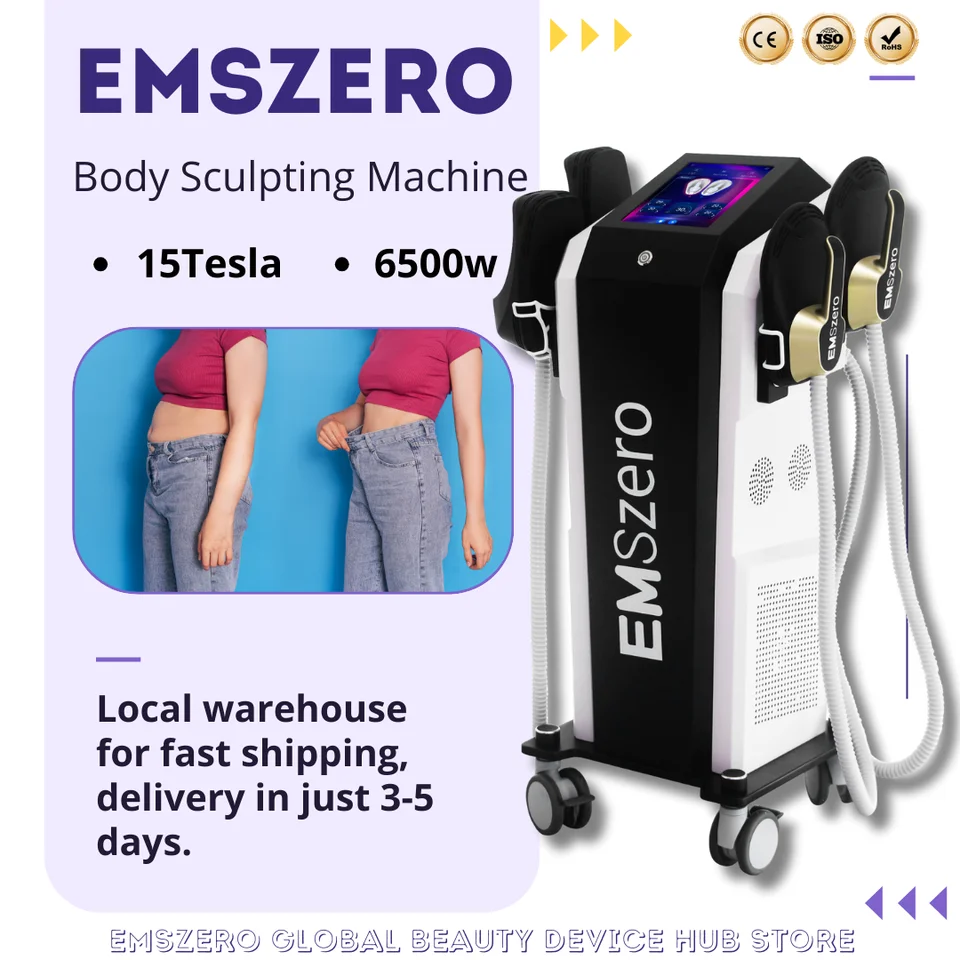 EMSZERO Znižovanie 15 Tesla stroj schudnúť Nova ems elektro svaly stimulácia Body Sculpt Butt Build Electromagnetic Sculp