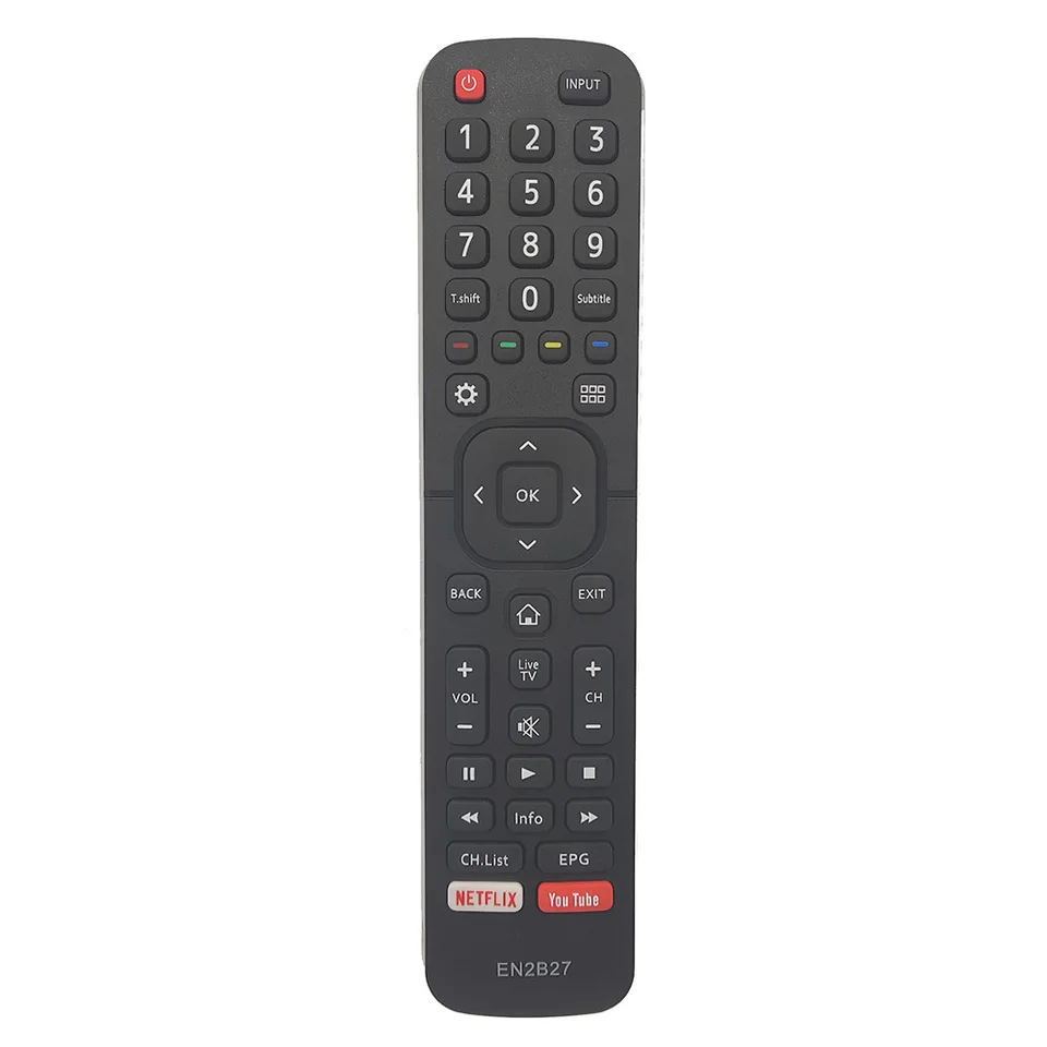 EN2B27 anglické diaľkové ovládacie prvky vhodné pre výmenu ABS diaľkového ovládača Hisense TV ABS