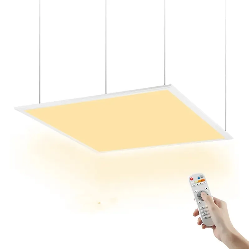 ENEC CE CB ROHS SMART LED PANEL LIGHT 60x60 30x120CM Domácateľný diaľkový ovládací štvorcový panel LED stropné svetlo pre vnútorné