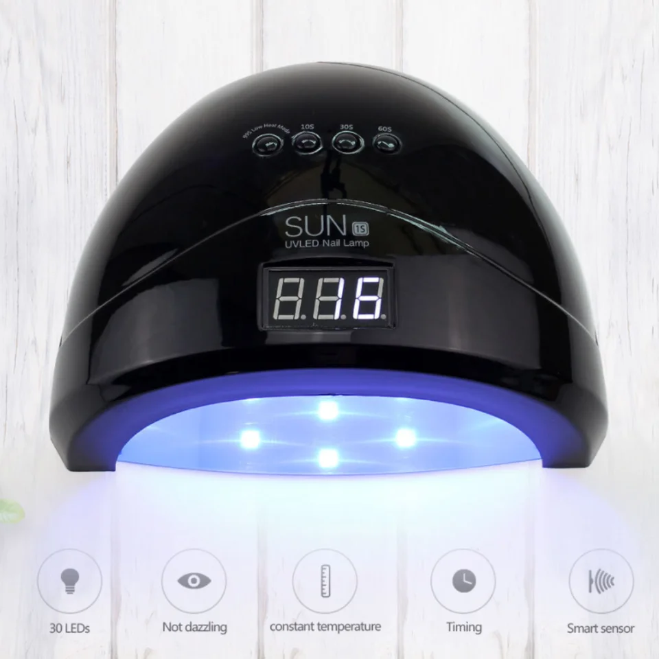 Energeticky úsporné a prenosné slnečné svetlo Sun1s 48 W na nechtových svetelných klincových sušičkách