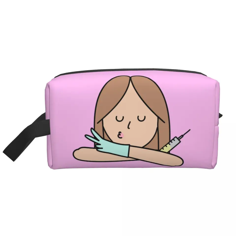 Enfermera en Apuros Merch Organizátor pre sestru Cute Makeup Bags Fashion toaletry Doplnky pre ženy kozmetické skladovacie taška