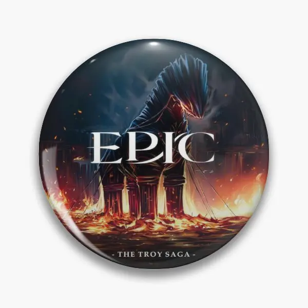 Epic The Troy sága Jorge je verzia mäkký gombík Pin Pin Funny Women Collar kloš Pin broš