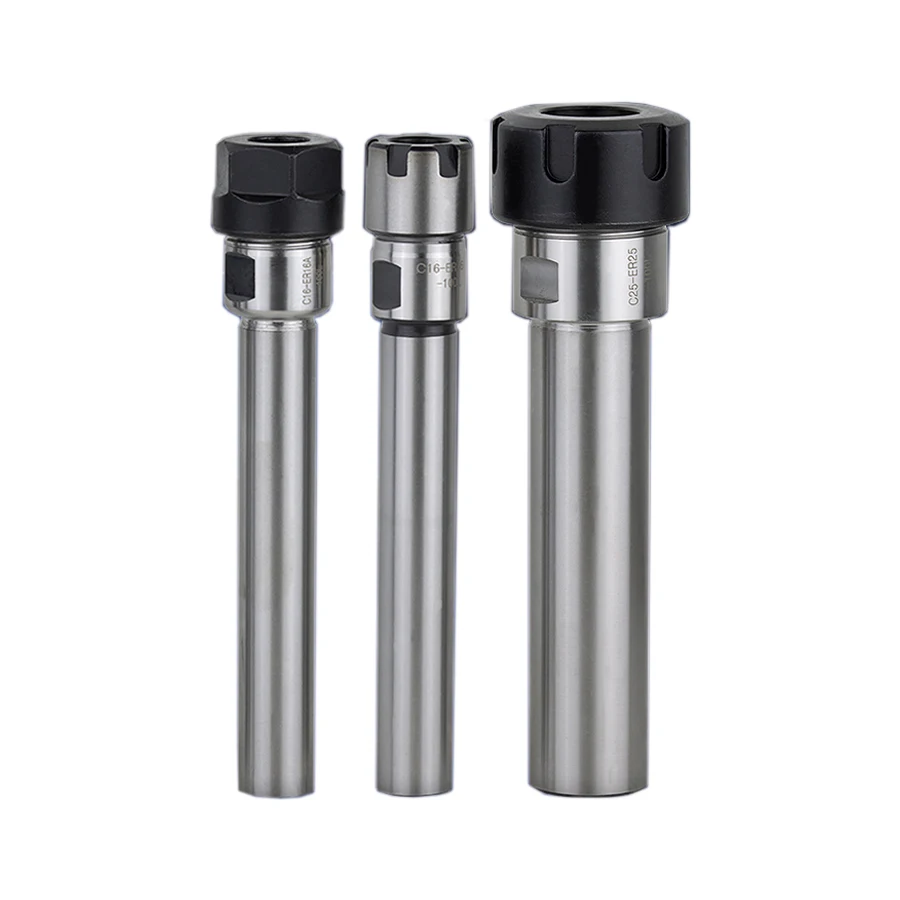 ER Collet Chuck CNC Straight Shank Extension Rod C10 C12 C16 C20 C25 C32 AM UM Typ predĺženia arbor er1 ER16 ER20 ER25 ER32