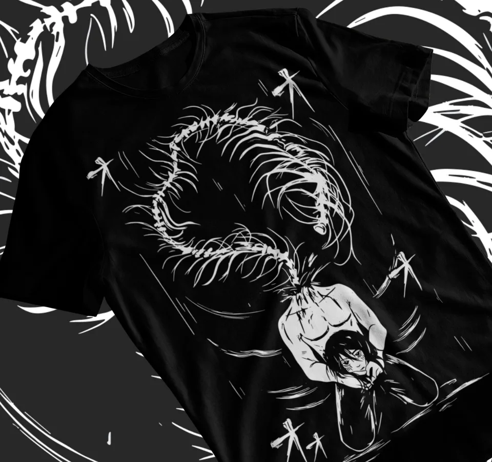 Eren Yeager Tričko shingeki no kyojin útok na titan čierne tričko Soft Tee