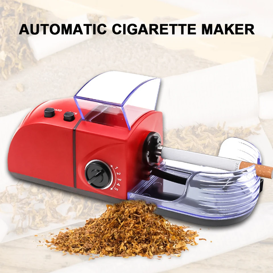 Ergonomická cigareta valcovacia stroja EÚ/US Plug Electric Automatic Tabak Roller Injector Maker DIY Sming Tool