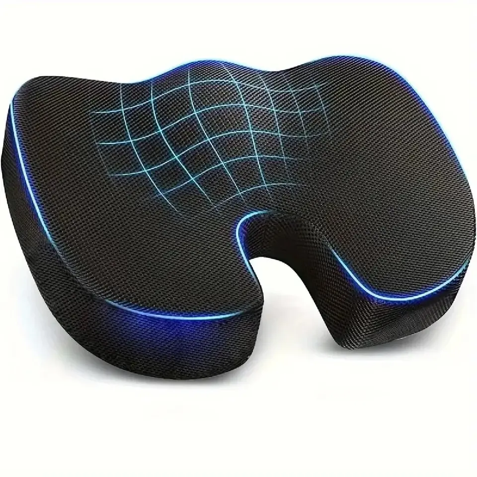 Ergonomická pamäť bavlnená kancelária vankúš na hemoroidové vankúšové stoličky vankúšiky sedavý artefakt študent študent zadok