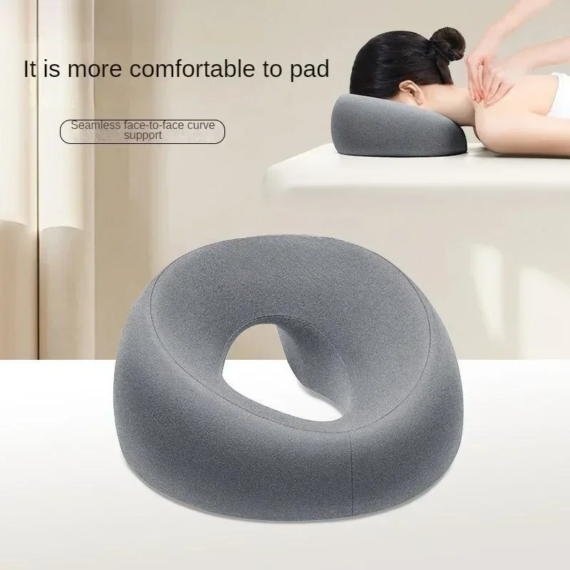 Ergonómia ležiaci vankúš Pamäť Pamäť Penu priedušná hlava REST ZADÍSKA PODPORNÁ Masáž Masáž tvárou vankúš pre kozmetický salón