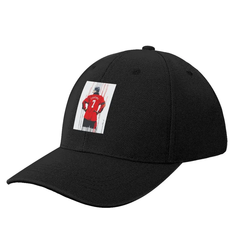 Eric Cantona Manchester United Baseball Cap Sun Sumal Summer Hat Golf Wear Men Dámsky