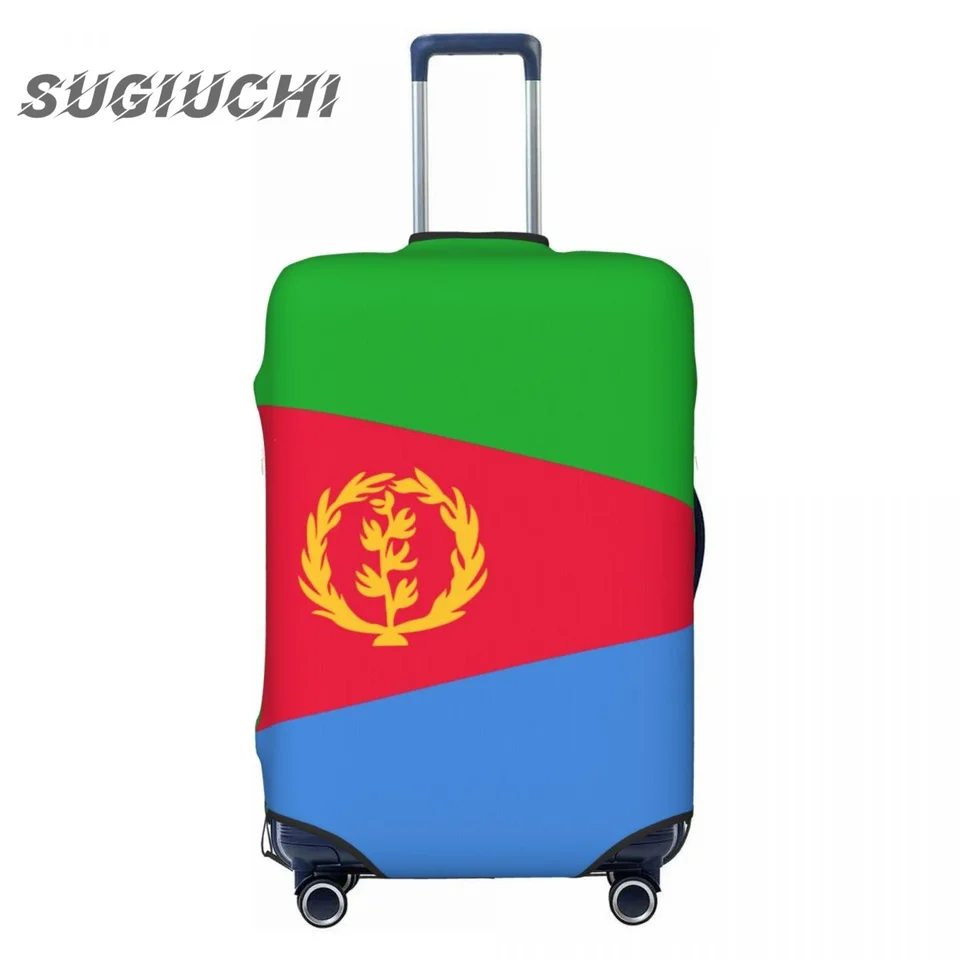 Eritrea vlajka na batožinový kryt kufrový kufor