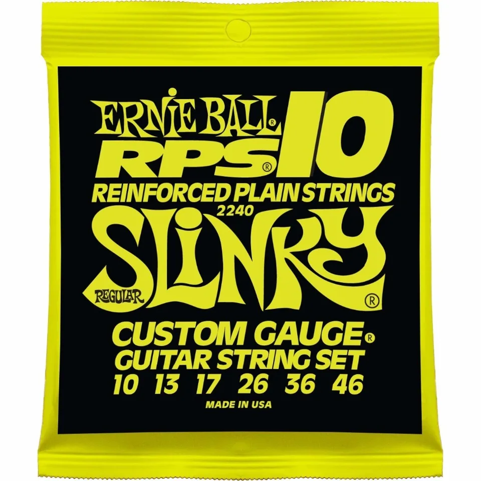 Ernie Ball 2240 Pravidelné slinky RP 10 elektrických gitarových reťazcov 010-046
