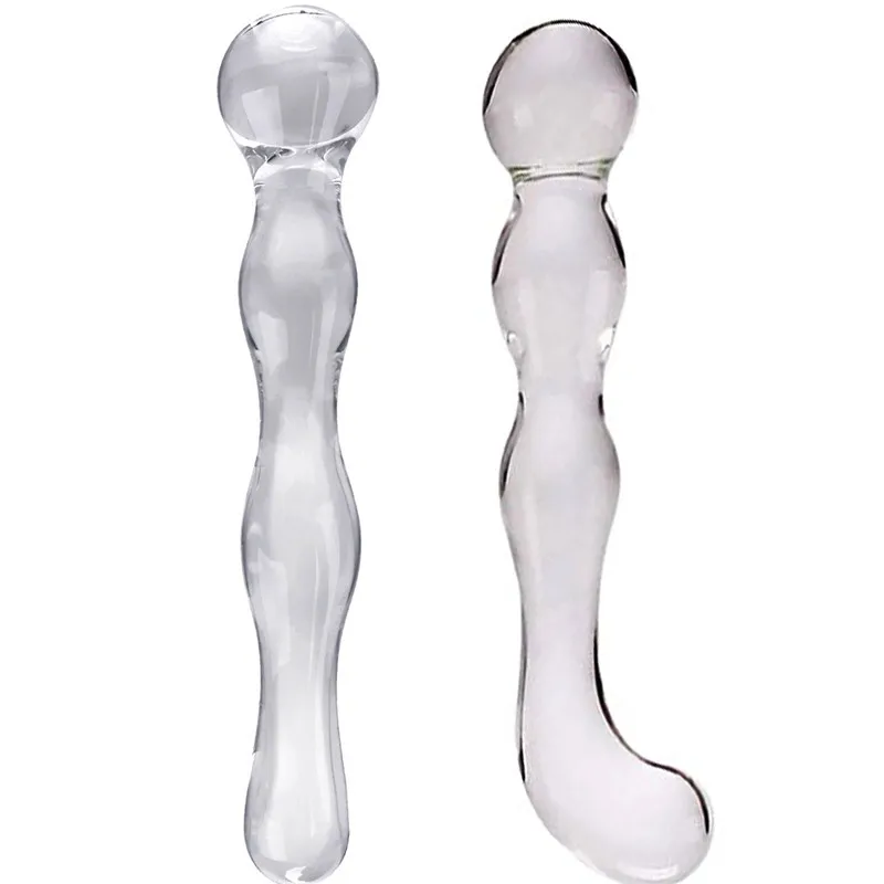 Erotica SM Glass Anal Plug Set sada dospelých sexuálne hračky