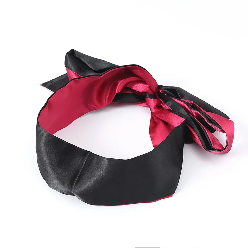 Erotická očná maska ​​Self Bondage Less Stuha BDSM Masky oči Patch Patch slepá maska ​​sexuálne hračky pre páry SM pre dospelých