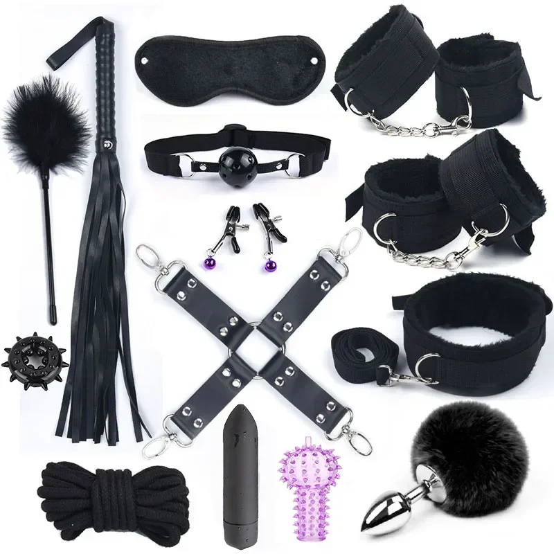Erotické pohlavné hračky pre ženy dospelé hry Nylon Bondage BDSM súprav