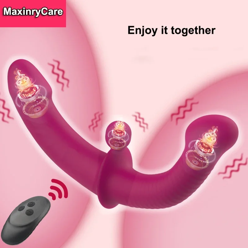 Erotické sextoy bez ramienok bez ramienok s big dildo vibrátor lesbický popruh na penis viazanie dvojitého konca dildo dospelých sexuálne hračky pre ženy